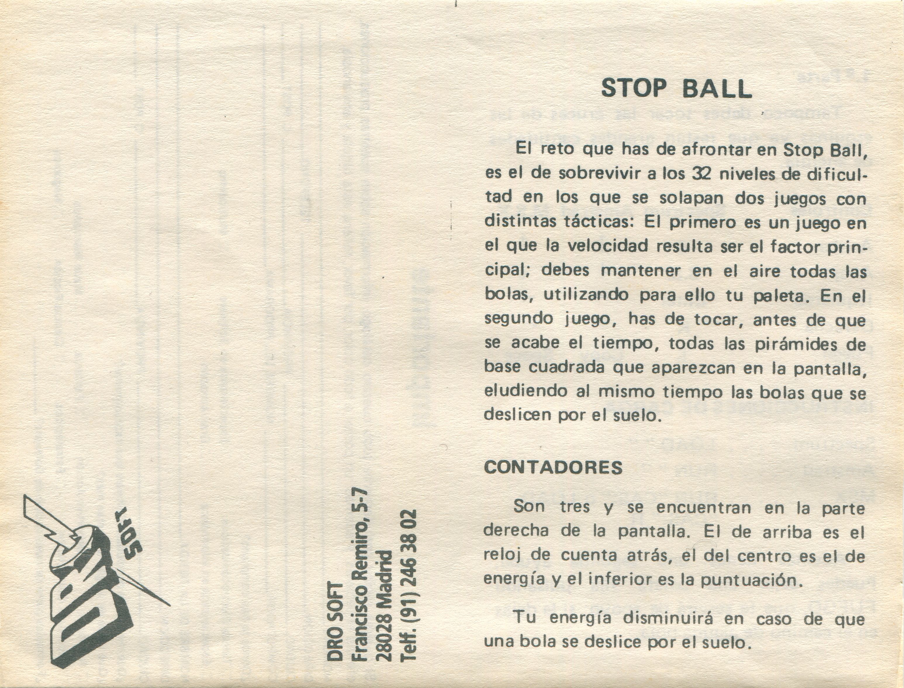 Stop Ball